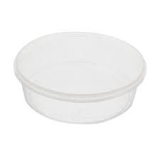 Picture of Round Plastic Cake container & Lid 56mm(185)