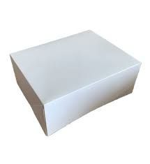 Picture of Cake Box White, no window  12"x12"x4"  (100)