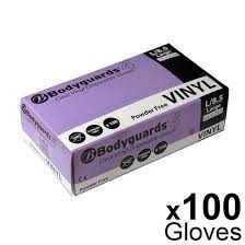 Picture of Vinyl Gloves Large 1x100  1 Single