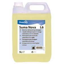 Picture of Suma Nova L6L  5L  - Machine liquid dishwash detergent for hard water