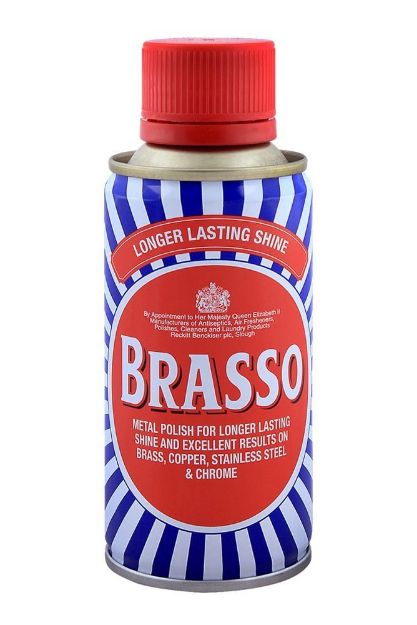 Picture of Brasso original brass cleaner, 8x175ml (liquid)