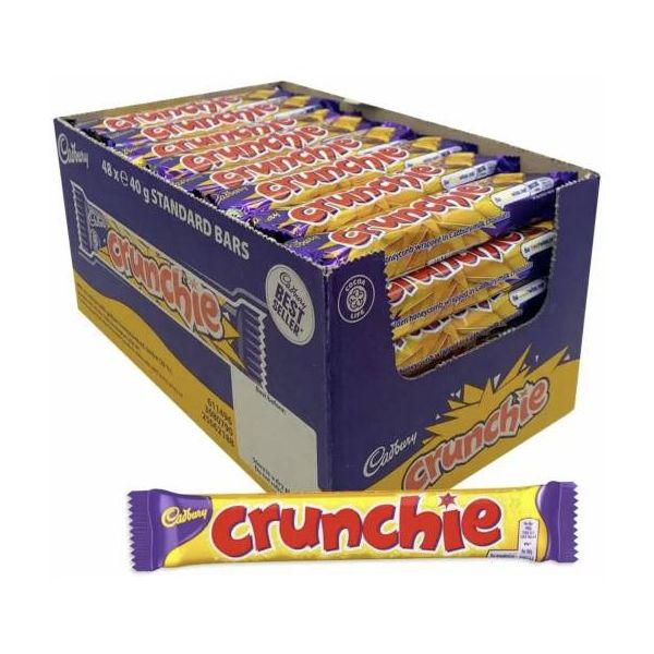 Picture of CADBURY CRUNCHIE Choco Bar SGL 40gr  (48)