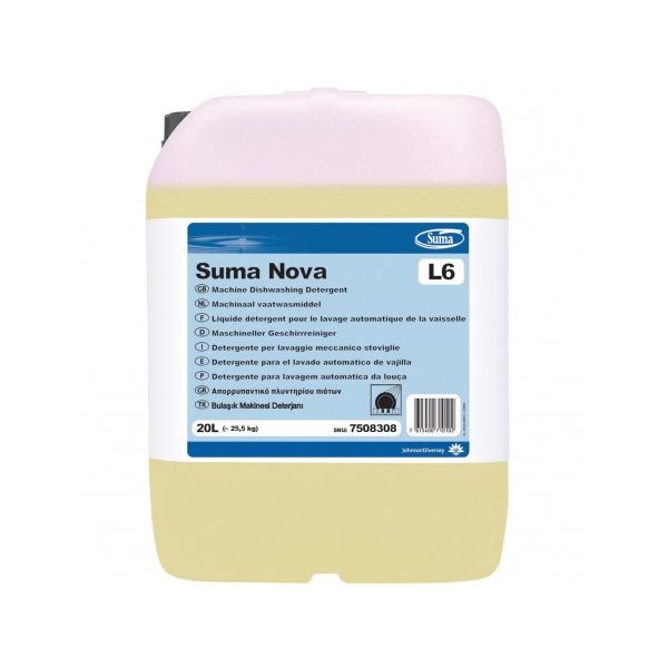 Picture of SALE - Suma Nova L6L 20L - Machine liquid dishwash detergent for hard water