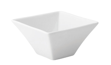 Picture of Pure White Square Bowl 5" (12.5cm) 13oz (37cl)