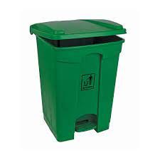 Picture of 45L Polypropylene Pedal Bin - GREEN