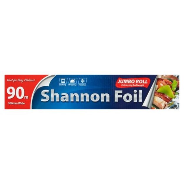Picture of Shannon, extra strong, Catering Tin Foil 18 inch 1 roll