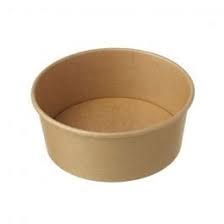 Picture of 750ml Squat Kraft Salad Bowl (without Lid) 26oz  300/ case 