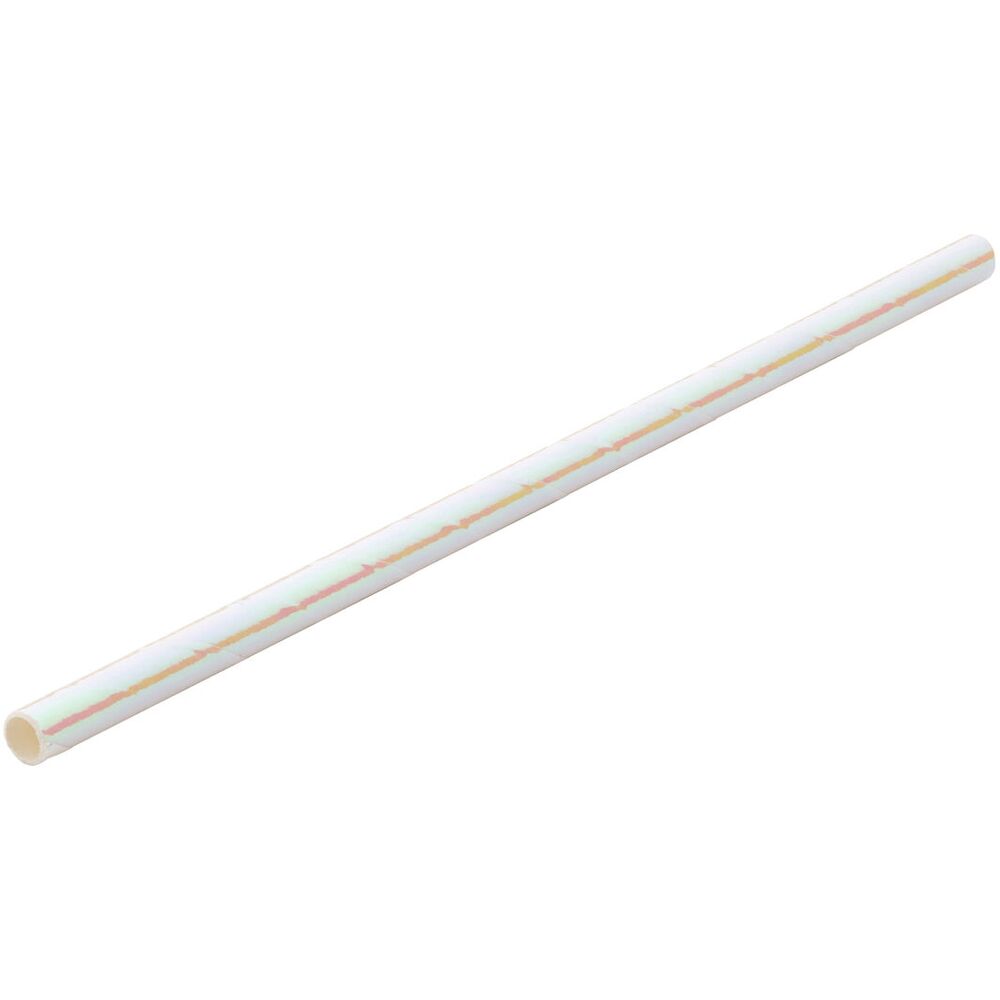 Picture of Paper Pearlescent Cocktail Straw 5.5" (14cm) 5mm