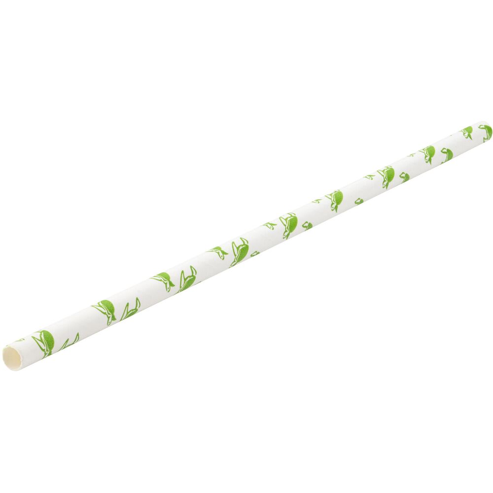 Picture of Paper Turtle Straw 8" (20cm) Box of 250