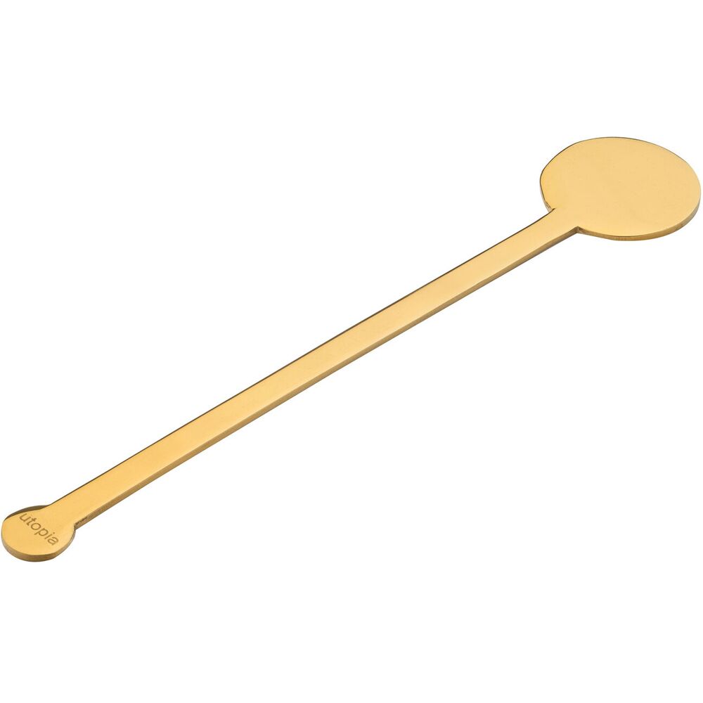 Picture of Stainless Steel Gold Stirrer 6" (15cm)