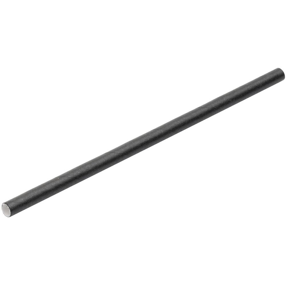 Picture of Paper Black Cocktail Straw 5.5" (14cm) 5mm Bore