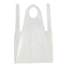 Picture of Flat Pack Disposble White Apron  (1000)  CLEARANCE