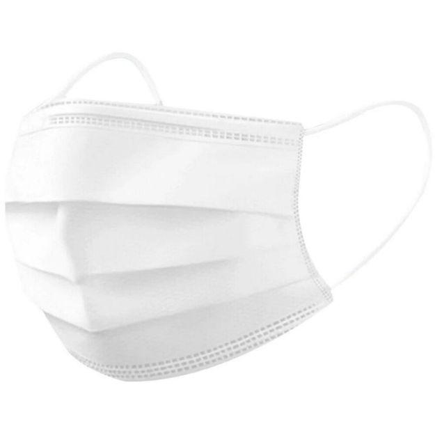 Picture of 3 Ply Face Mask - General Use NON-MEDICAL (White)    Sold Out 