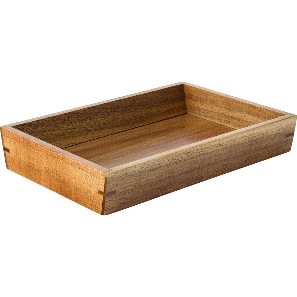 Picture of Acacia Serving Box 9.5 x 6.5" (24 x 16cm)