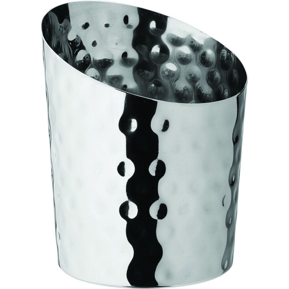 Picture of Angled Conical Hammered Cup 3.75" (9.5cm) 15.5oz