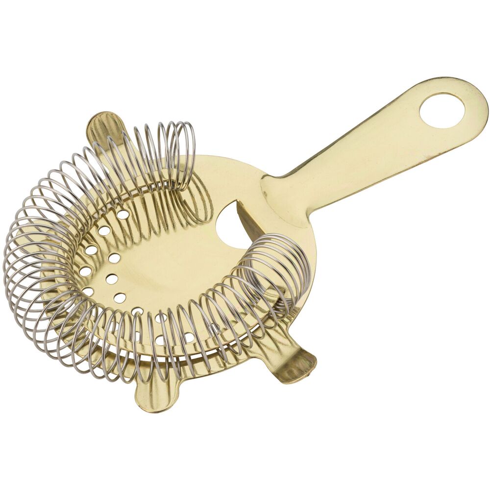 Picture of Gold Cocktail Strainer 4 Prong
