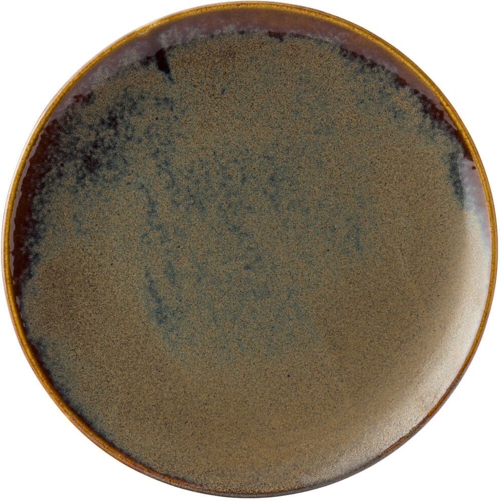 Picture of Murra Toffee Coupe Plate 12" (30cm)