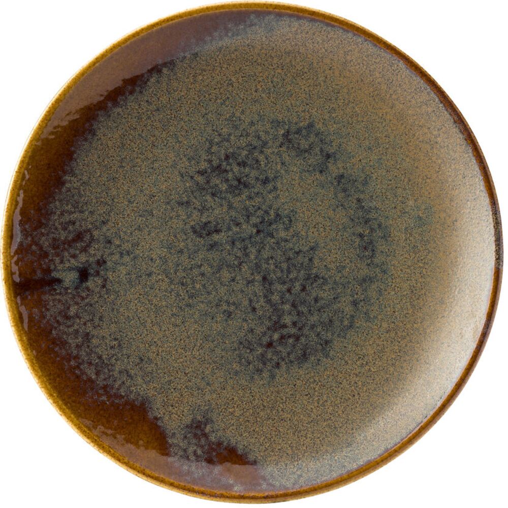 Picture of Murra Toffee Coupe Plate 9" (23cm)