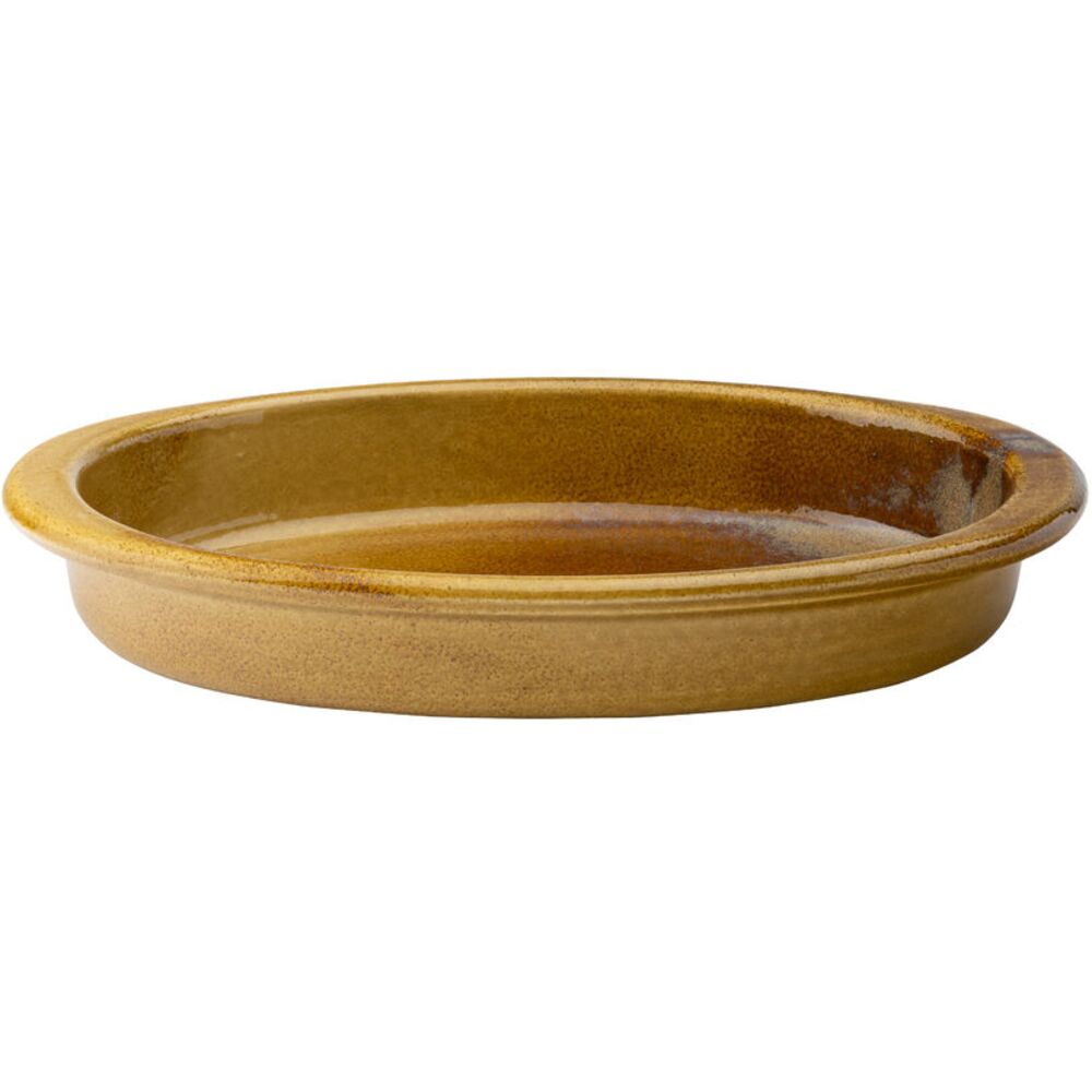 Picture of Murra Toffee Oval Eared Dish 10" (25cm)
