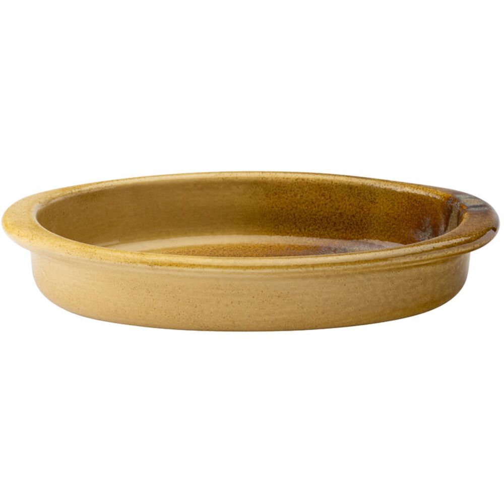Picture of Murra Toffee Oval Eared Dish 8.5" (22cm)