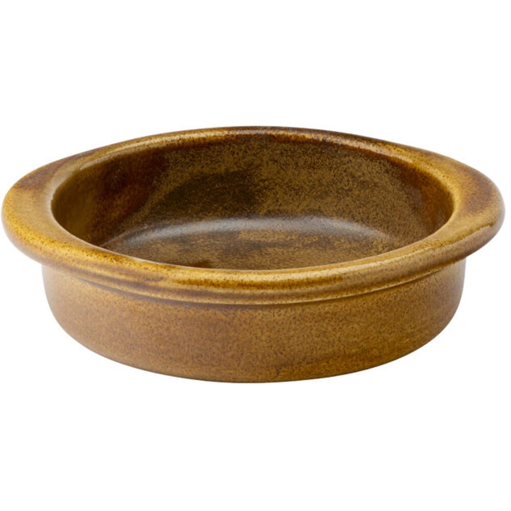 Picture of Murra Toffee Round Eared Dish 6.25" (16cm)