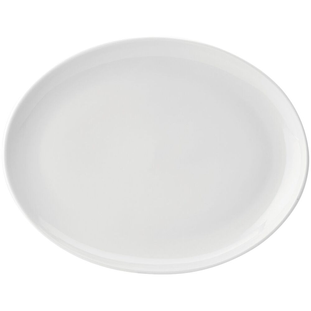 Picture of Pure White Oval Plate 14" (36cm)