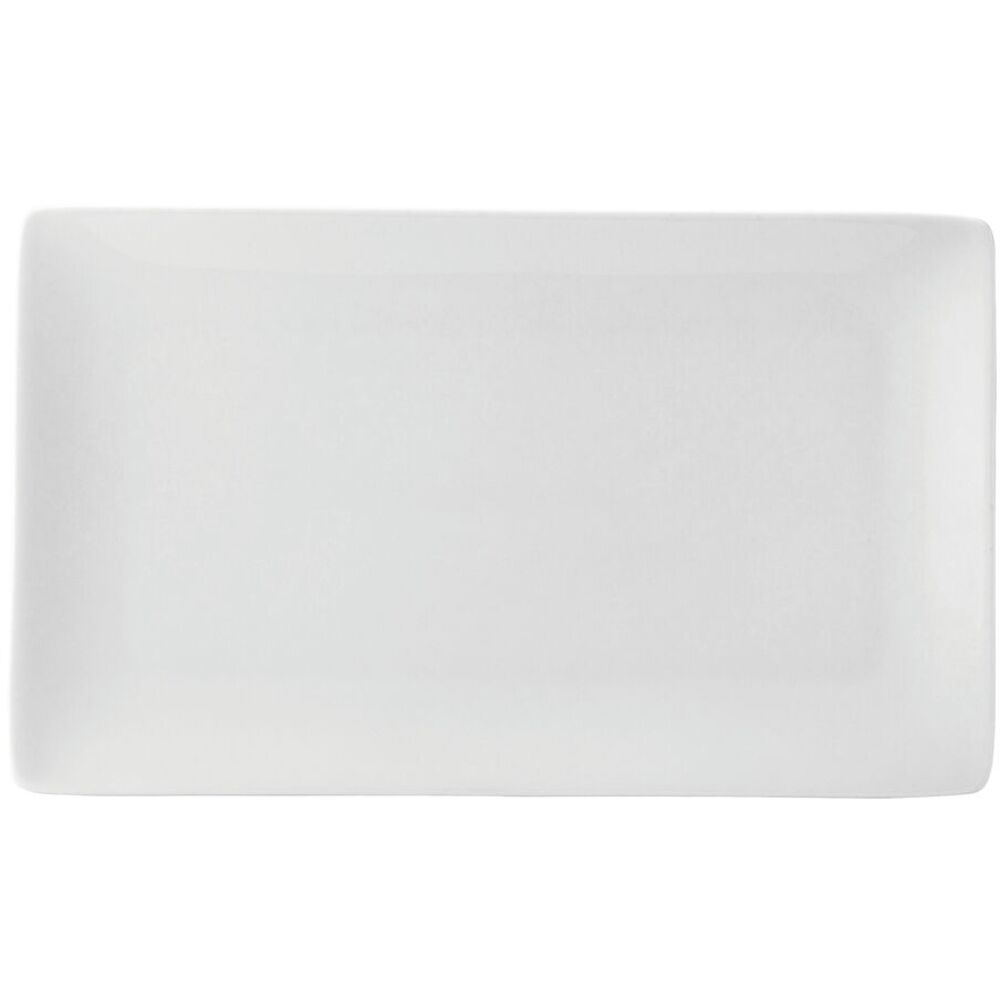 Picture of Pure White Rectangular Plate 11x 6.25" (28 x 16cm)
