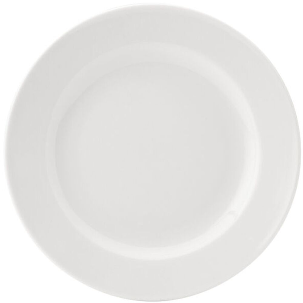 Picture of Pure White Wide Rim Plate 6.75" (17cm)
