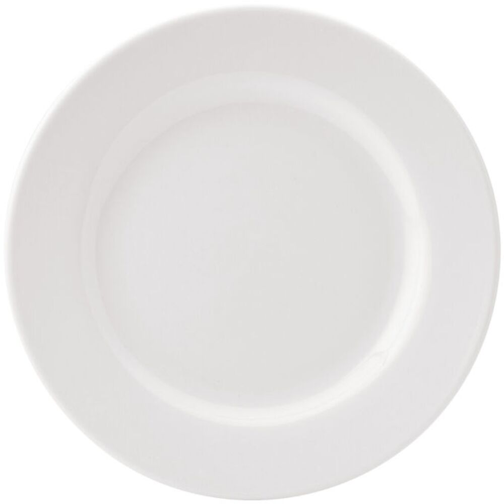 Picture of Pure White Wide Rim Plate 8" (20.25cm)