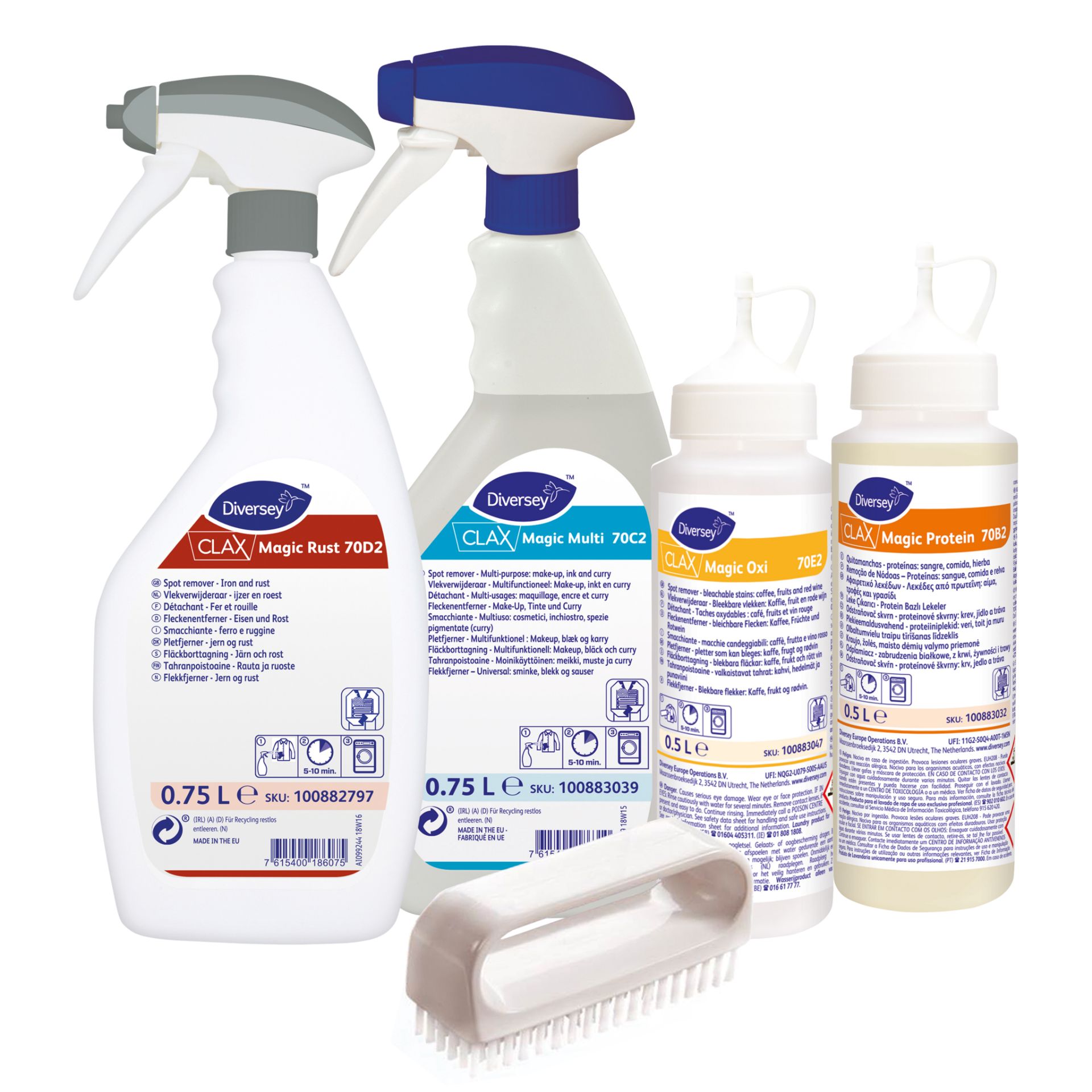 Picture of Diversey Clax Magic Starter kit for stain removal, 1pack