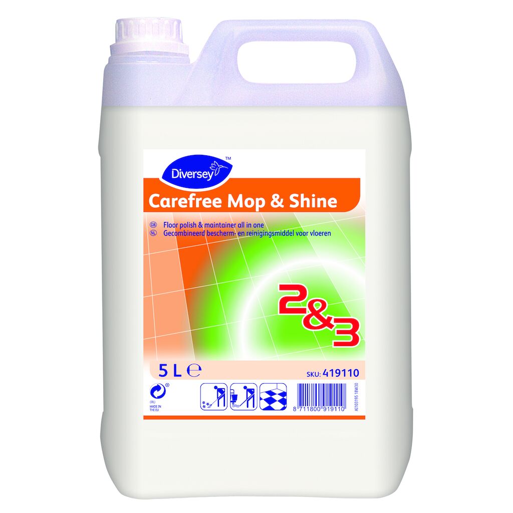 Picture of Carefree Mop & Shine 5L - Polish and cleaner shiner