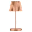 Picture of Dominica LED Cordless Lamp 26cm Brushed Coppe