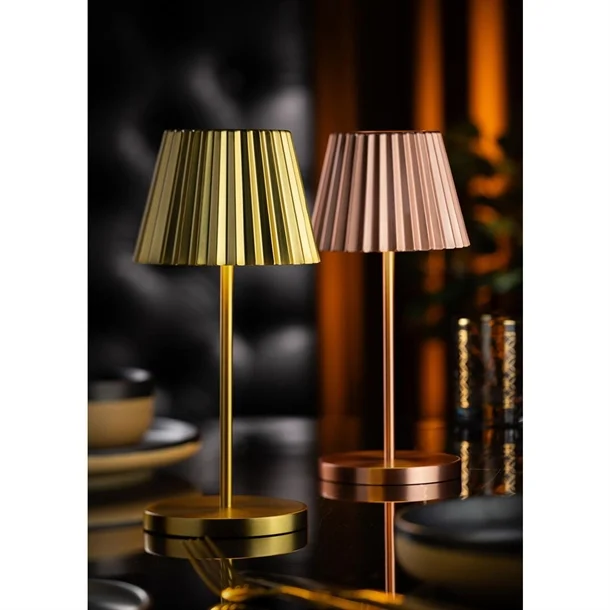 Picture of Dominica LED Cordless Lamp 26cm Brushed Coppe