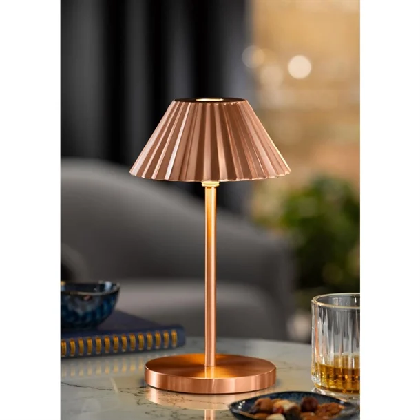 Picture of Aruba LED Cordless Lamp 23cm - Brushed Copper