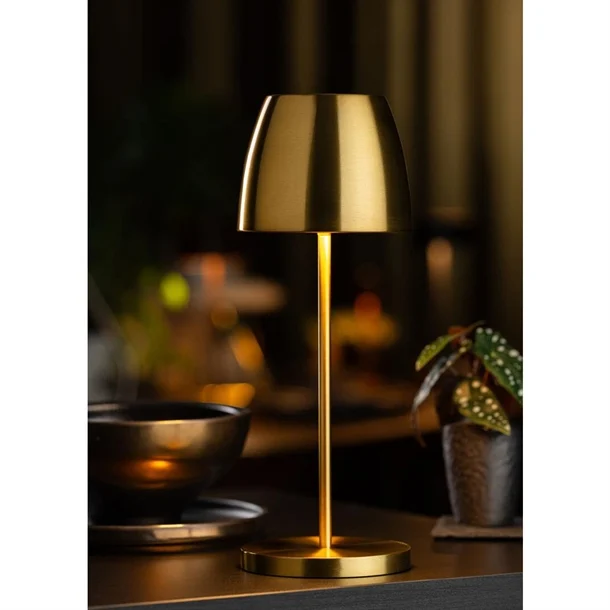 Picture of Montserrat LED Cordless Lamp 30cm Brushed Gol
