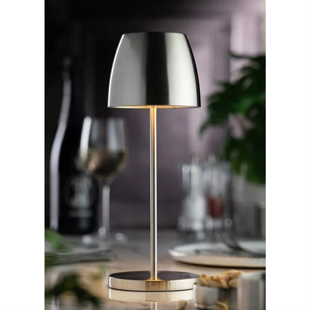 Picture of Montserrat LED Cordless Lamp 30cm Brushed Sil