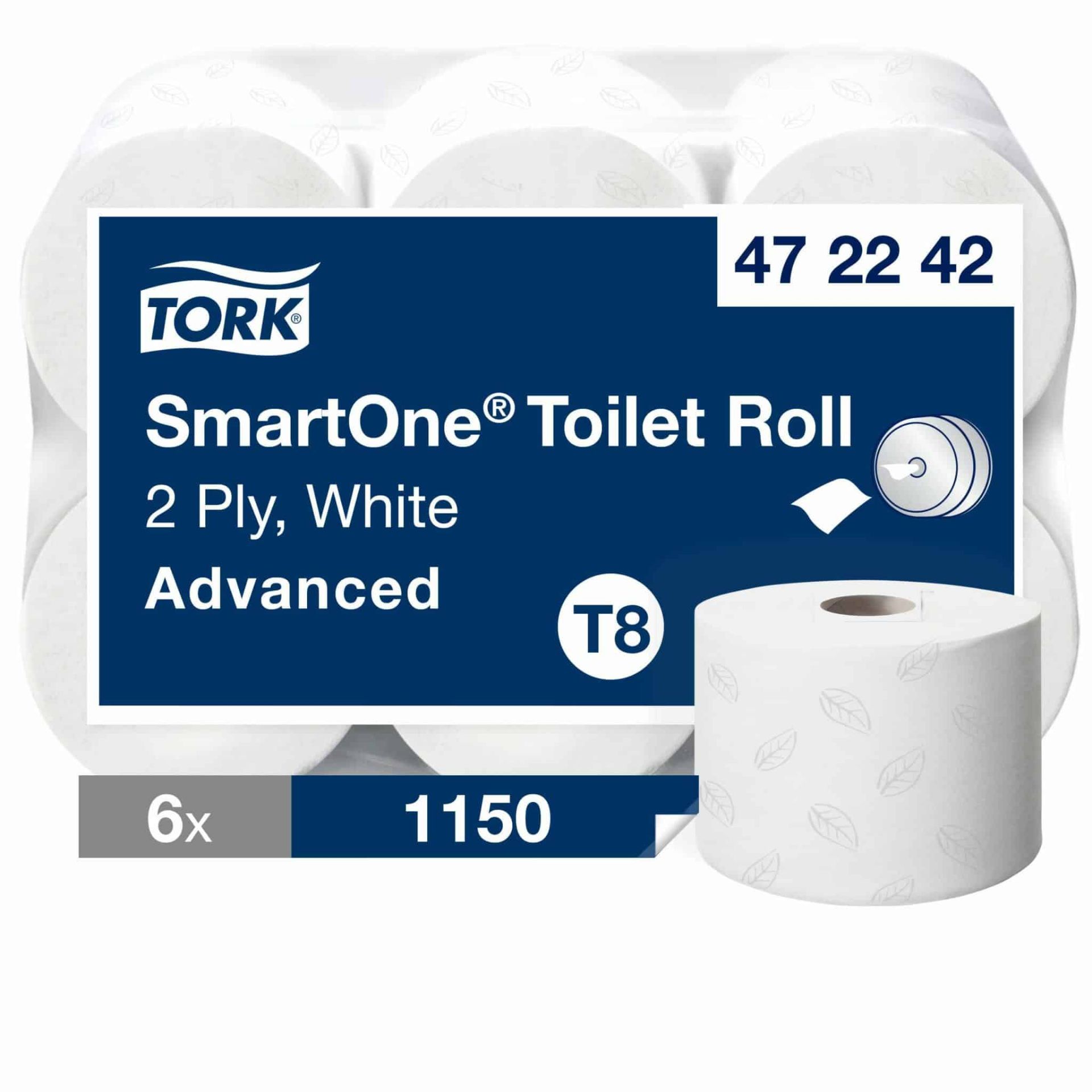 Picture of Tork T8  Smart One CentreFeed Toilet Roll 6pk