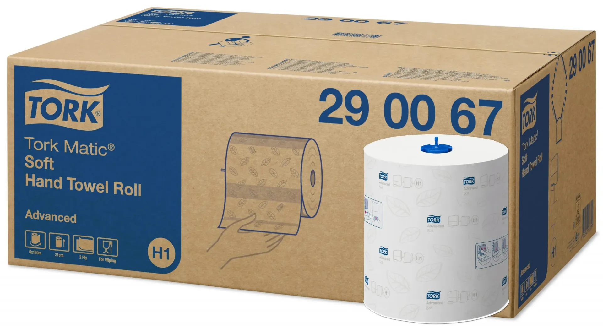 Picture of Tork Matic Hand Towel 6x150m H1 - 290067