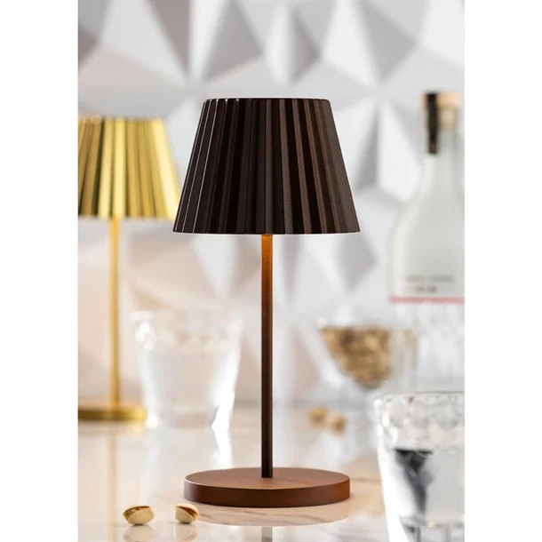 Picture of Dominica LED Cordless Lamp 26cm  Cocoa