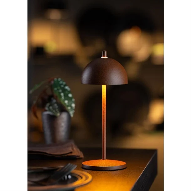 Picture of Antigua Micro LED Cordless Lamp 20cm - Corten