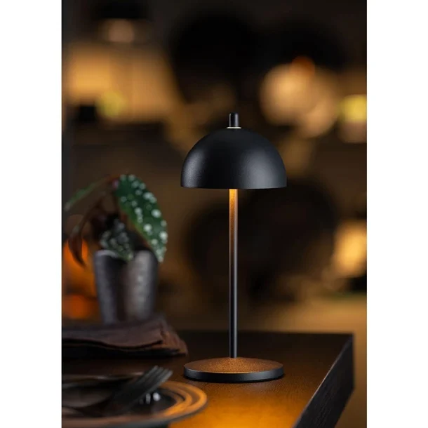 Picture of Antigua Micro LED Cordless Lamp 20cm - Black