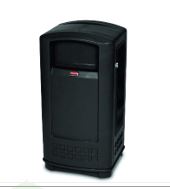 Picture of Rubbermaid Commercial Black Waste Bin  132.5L 