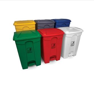 Picture of 45L Polypropylene Pedal Bin - Blue