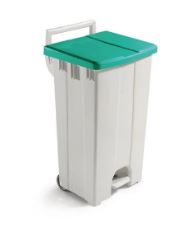 Picture of 90L Polaris Pedal Bin Green Lid