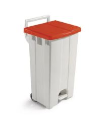 Picture of 90L Polaris Pedal Bin Red Lid