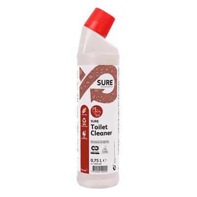 Picture of SURE Toilet Cleaner 6x0.75L - Toilet and urinal cleaner
