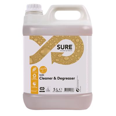Picture of SURE Cleaner & Degreaser 2x5L - Plant based heavy duty degreaser and floor cleaner