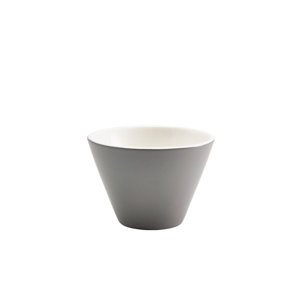 Picture of GenWare  Porcelain Slate Conical Bowl 12cm