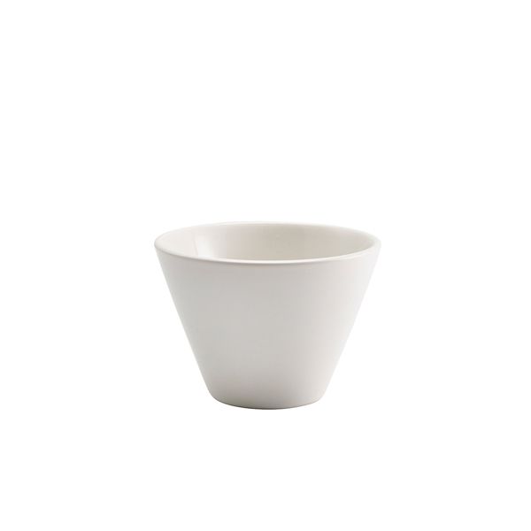 Picture of Porcelain Matt White Conical Bowl 4.75"  1 piece