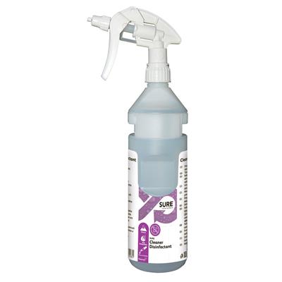Picture of SURE Cleaner disinfectant Empty Bottlekit, 6 pack